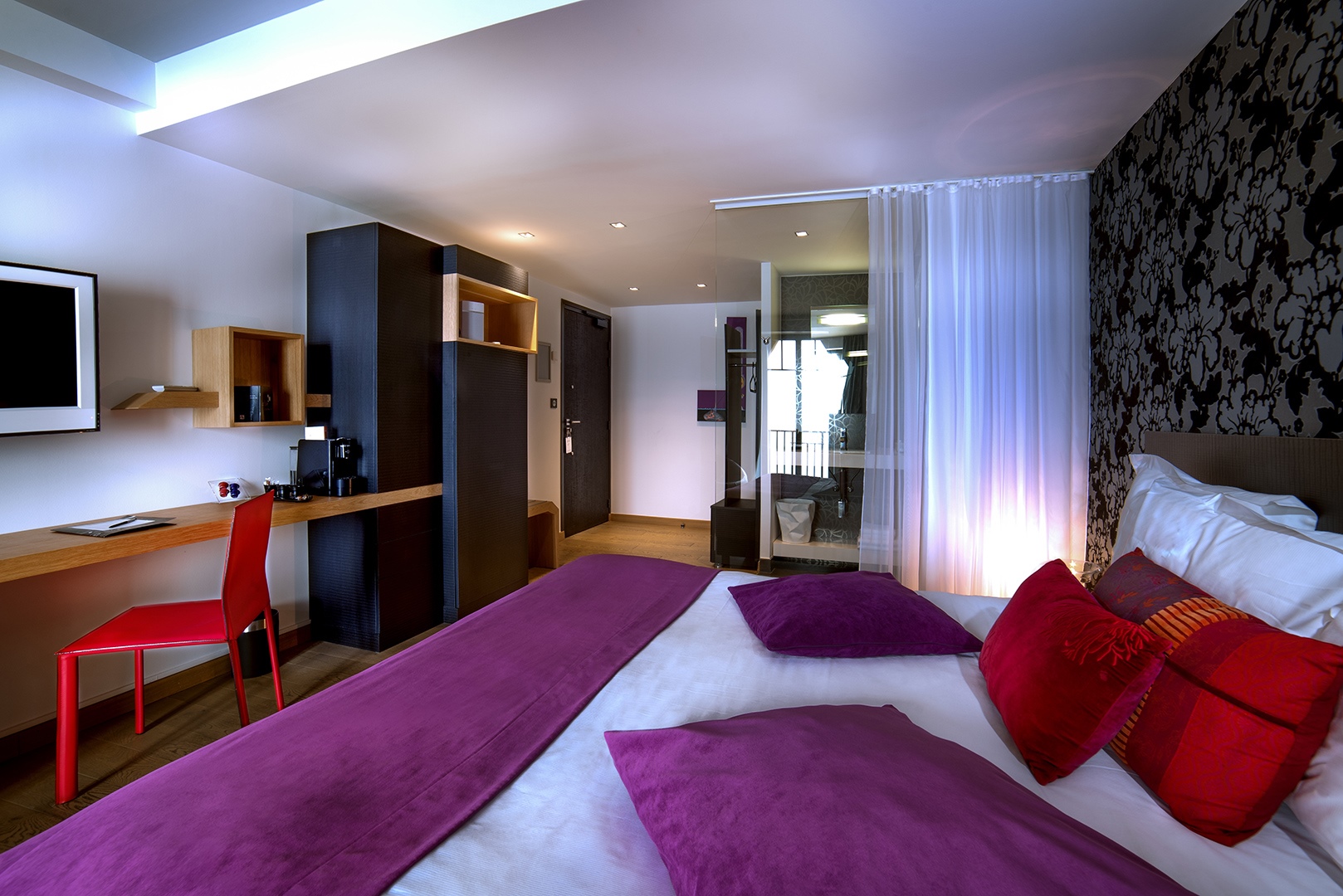 Agencement des chambres